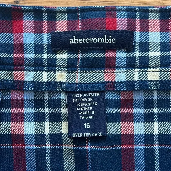 Vintage Abercrombie & Fitch Plaid Skirt - Picture 3 of 5